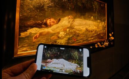 Fans de Taylor Swift llenan museo en Alemania para ver cuadro relacionado con la canción "The Fate of Ophelia"