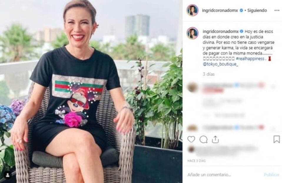 Famosos celebran que "karma y justicia divina" le lleguen a Raquel Bigorra