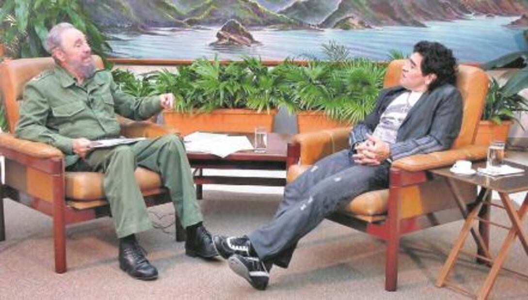 Maradona, dispuesto a ser soldado de presidente venezolano Nicolás Maduro