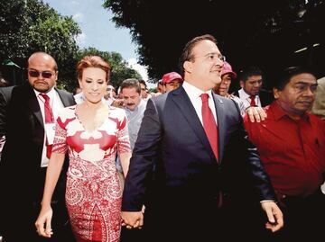 Las dos caras de la ex primera dama de Veracruz