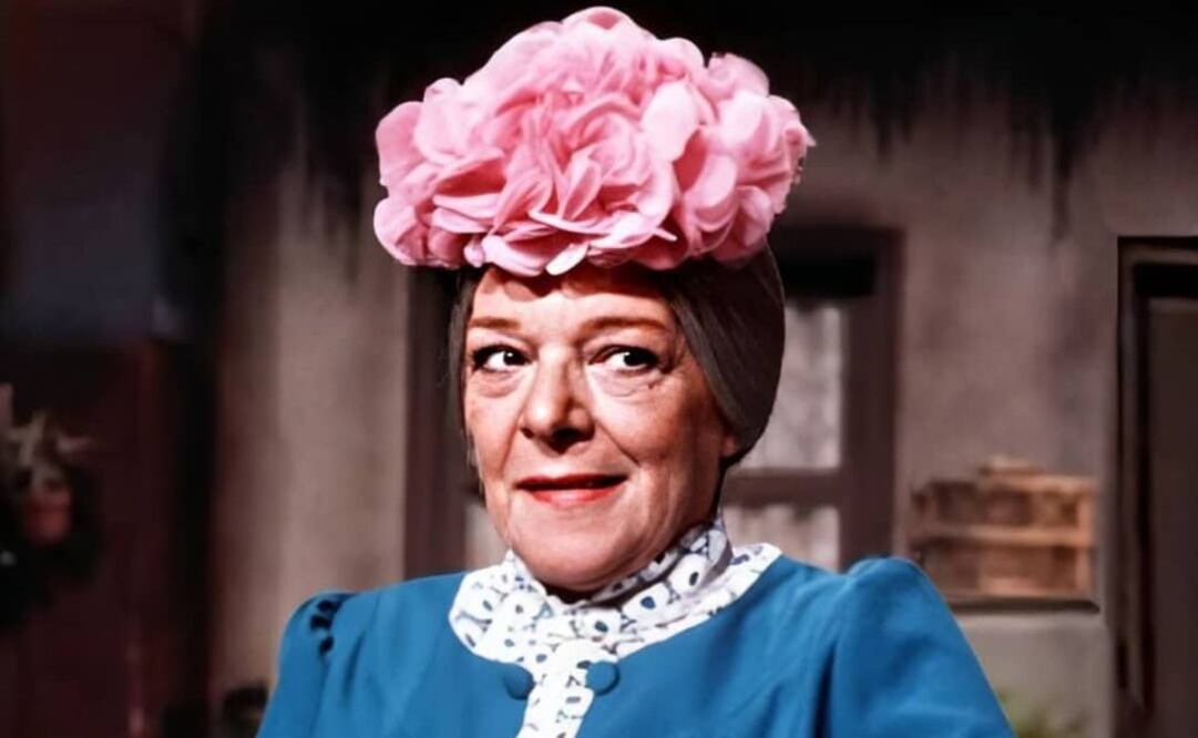 La Bruja del 71 era Doña Clotilde, interpretada por Angeline Fernández. Fuente: Instagram @lavecindaddechespirito