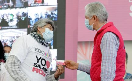 Entregan 4 mil tarjetas de Salario Rosa en Edomex