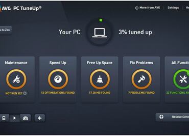 Limpia a fondo tu PC con AVG TuneUp