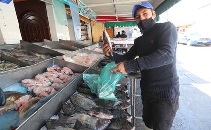 Comerciantes de pescados y mariscos en Zinacantepec se preparan para la temporada de Cuaresma 