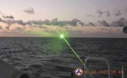 Guardia costera filipina acusa a barco chino de utilizar "láser militar" contra uno de sus barcos 
