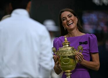 Los históricos del tenis que acompañaron a la princesa Kate Middleton en la final de Wimbledon