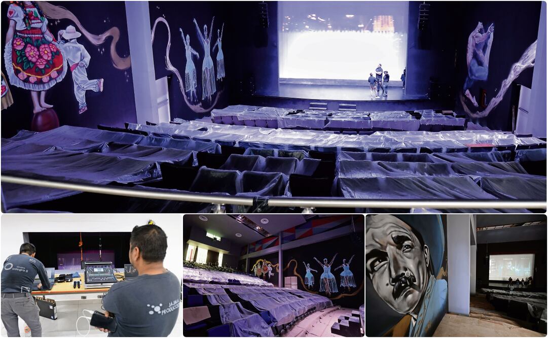 Con más de 100 butacas, formará parte del programa gratuito Cine en la Ciudad. Fotos: Fernanda Rojas / EL UNIVERSAL