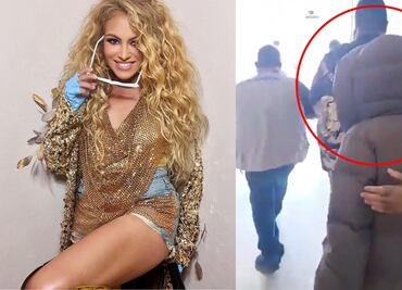 Paulina Rubio es captada con chamarra invernal en Sonora, pese a que hay 39°