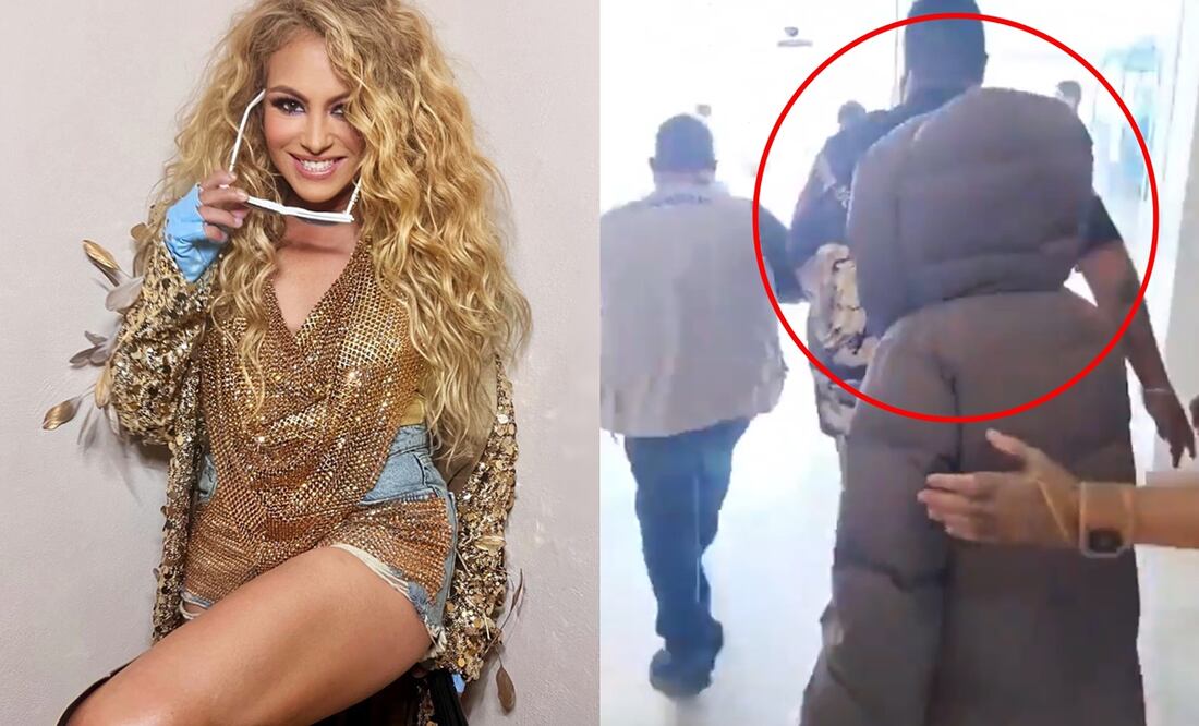 Paulina Rubio fue captada en su arribo a Hermosillo, Sonora.
Fotos: Instagram y captura de video de Jesús Alberto Maytorena
