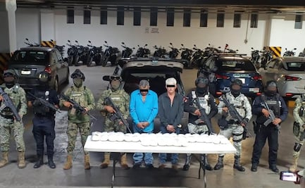 Elementos federales y estatales detienen en Morelos a 2 hombres en aparente estado de ebriedad; les decomisan 40 kilos de presunta droga