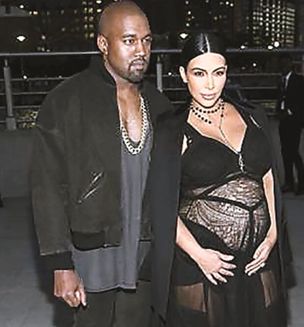 La acompañó Kanye West (AP)