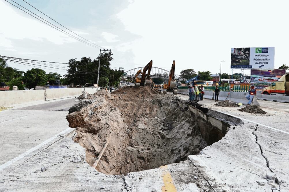 Socavón en Paso Exprés, caso de oro
