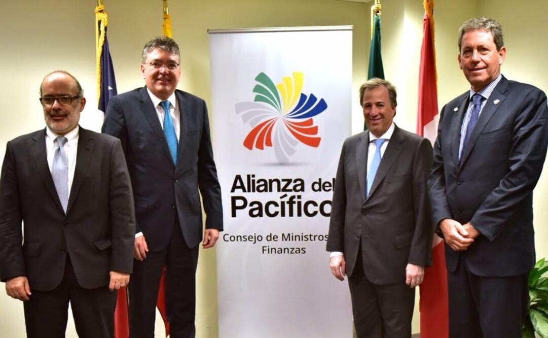 El secretario de Hacienda sostuvo un encuentro con sus homólogos de la Alianza del Pacífico (AP), integrada por Chile, Colombia, México y Perú. /Especial