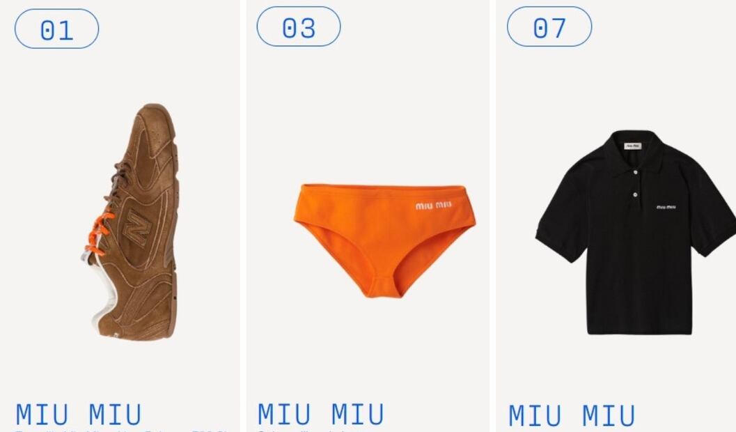 Foto: Lyst y Miu Miu