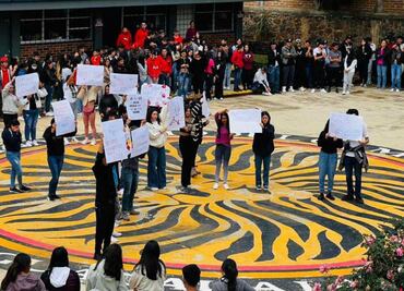 Caso Lagos de Moreno: Estudiantes de la UdeG se manifiestan por desaparición de su compañero junto con otros 4 jóvenes