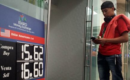 Dólar cierra en $16.60; es su décimo primer histórico anual