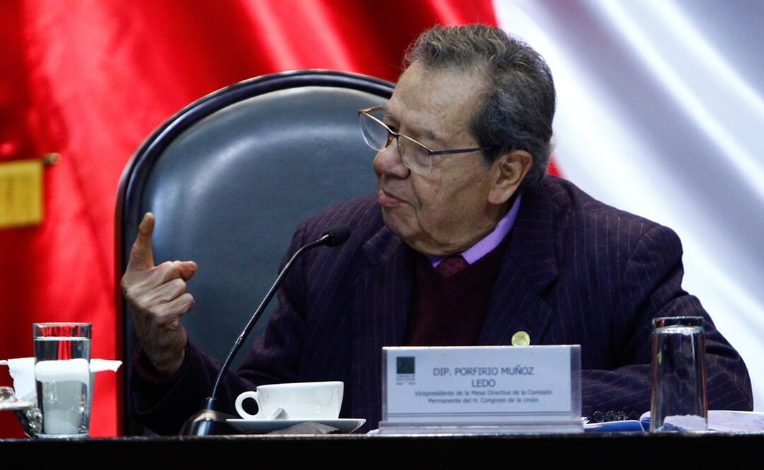 Diputado Porfirio Muñoz Ledo / Archivo. EL UNIVERSAL