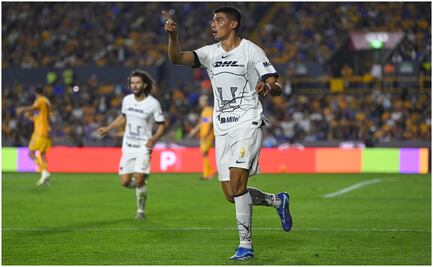 Pumas viene de atrás y rescata un punto ante Tigres 