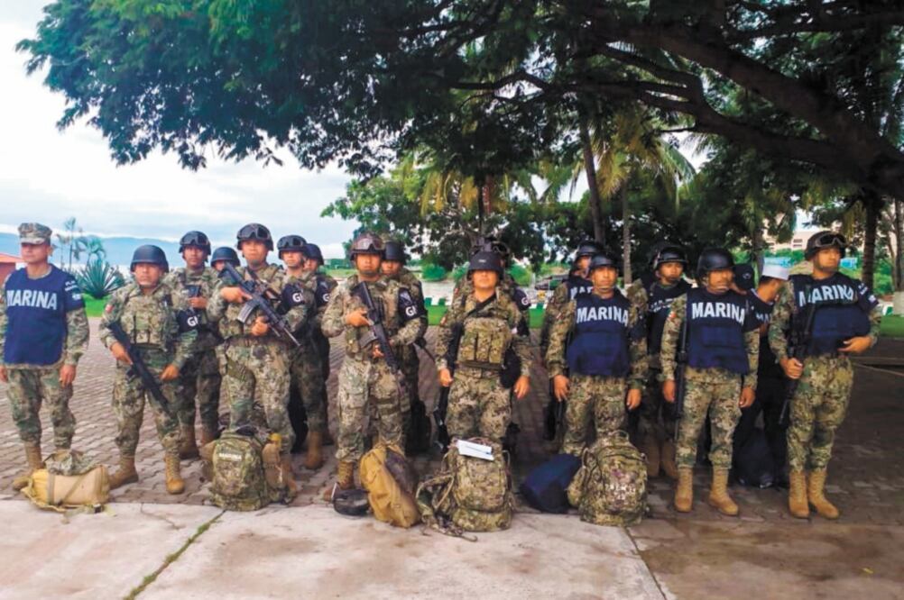 La Armada de México activó la fase de prevención del Plan Marina en Puerto Vallarta, Jalisco, tras la presencia de Priscilla. Foto/TOMADA DE TWITTER