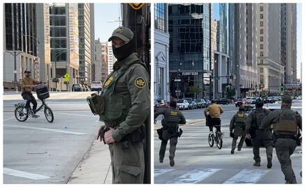 VIDEO: Repartidor escapa de agentes del ICE en Chicago y se vuelve viral