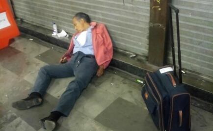 Reportan muerte de un hombre en los pasillos del Metro Taxqueña