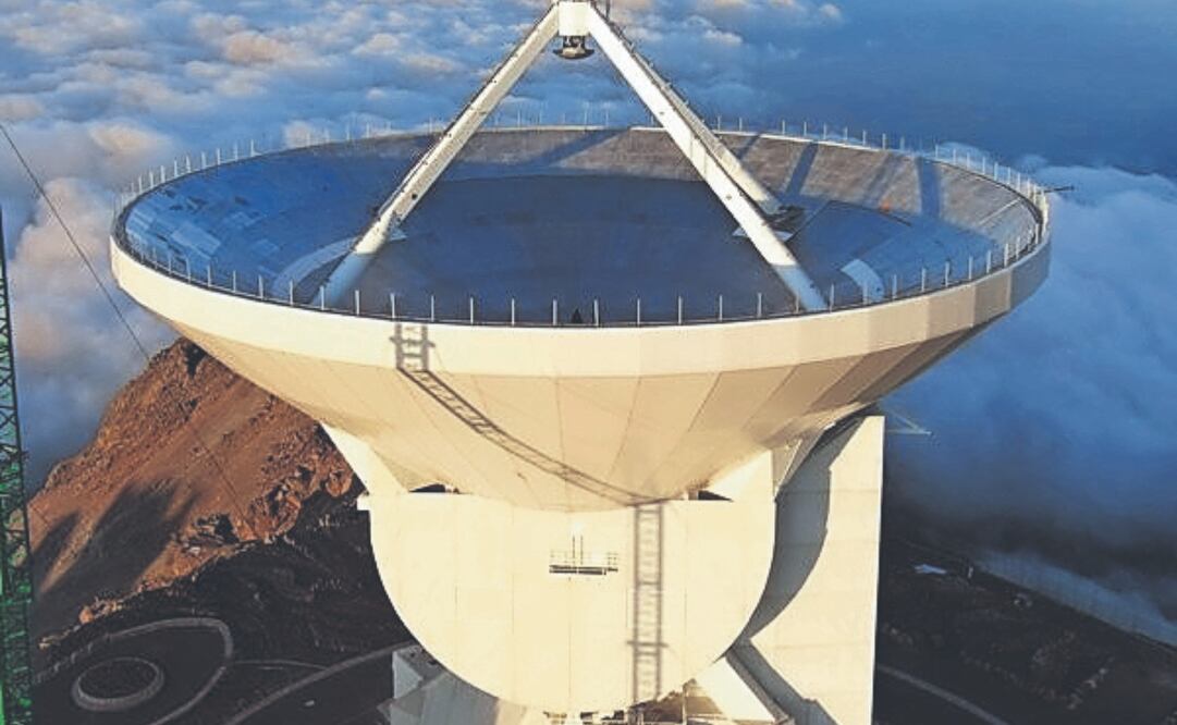 El Gran Telescopio Milimétrico. Archivo El Universal