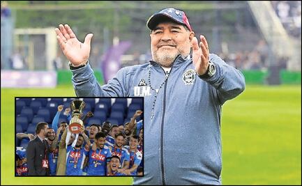 Maradona felicita al Napoli por título de Copa