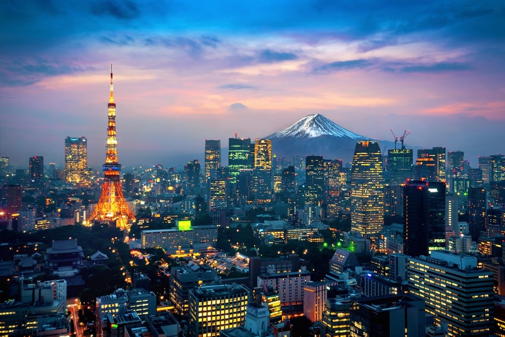 Tokio es una de las ciudades más iluminadas por luces neón. Foto: iStock