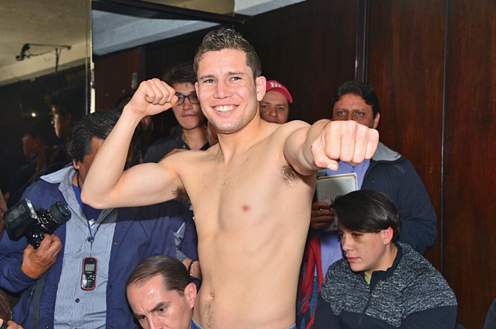 El púgil de Guamúchil tiene grandes planes en lo que resta del año y el siguiente para seguir consolidando su carrera (ALMA MONTIEL. CMB)