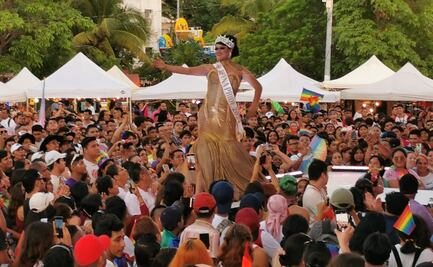 Comunidad LGBTTTI+ celebra el Pride Cancún 2023 y exige freno a la discriminación