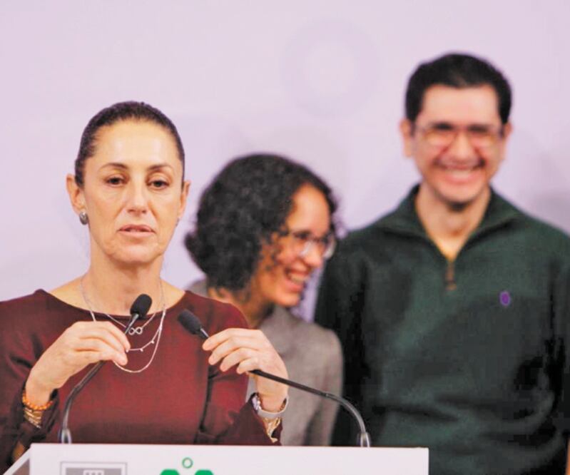 La jefa de Gobierno, Claudia Sheinbaum, dijo en conferencia que aún se busca titular para la fiscalía en feminicidios. ARCHIVO EL UNIVERSAL