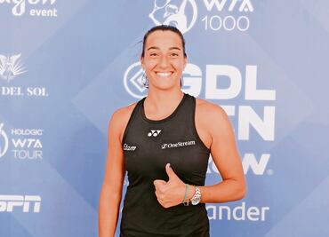 Caroline Garcia es autocrítica con su temporada y se pone '5' de calificación