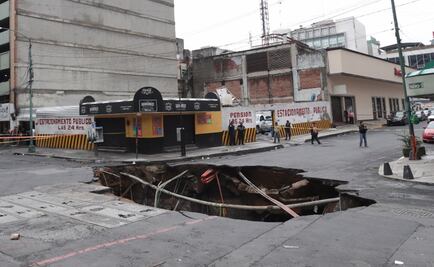 Socavón en el Centro afectó electricidad del Metro: Gaviño