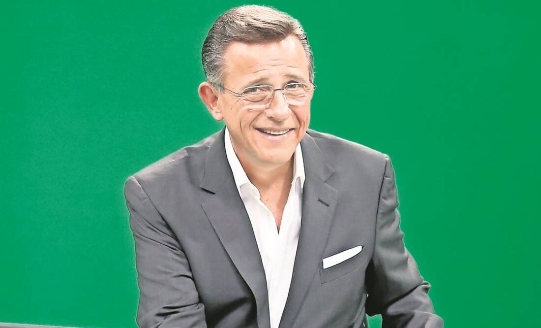 Jorge Garralda ha visto la transformación de Azteca (AGUSTÍN SALINAS. EL UNIVERSAL)