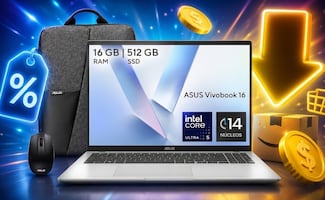 Amazon México remata la ASUS Vivobook 16 con increíble descuento; ahorra 7 mil pesos