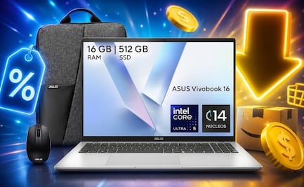 Amazon México remata la ASUS Vivobook 16 con increíble descuento; ahorra 7 mil pesos