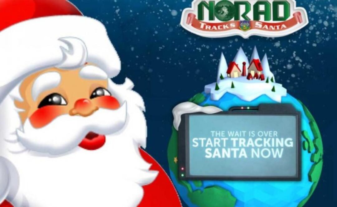 Esta web muestra en tiempo real el viaje de Papá Noel