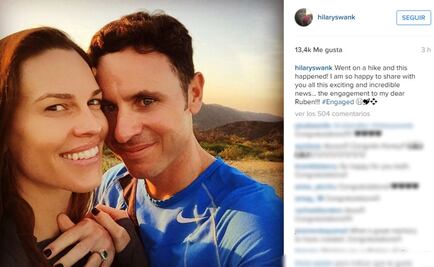 Hilary Swank se compromete con novio colombiano
