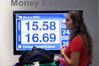 Falla contención del dólar