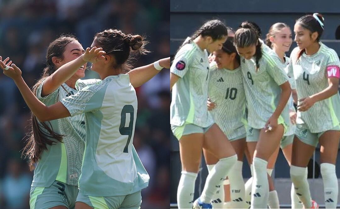Selección Mexicana asegura su boleto a la Copa del Mundo Sub-17; le propina 12 goles a Haití - Foto: @miseleccionfem en IG