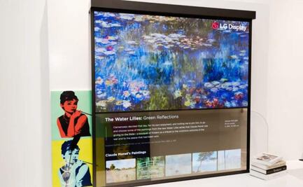 LG presenta sus nuevas pantallas OLED transparentes