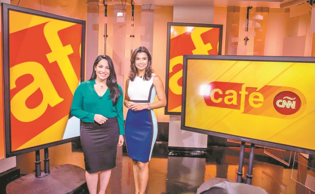 Oraa (izquierda) es la mujer con más Emmy en CNN en Español. Foto: CORTESÍA
