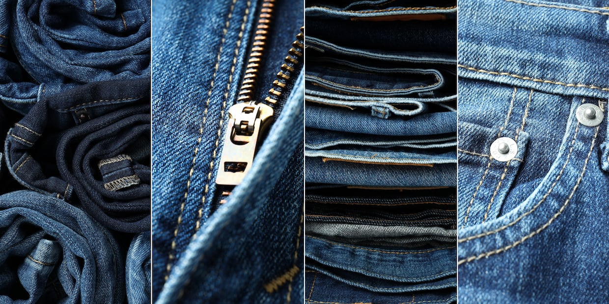 Elementos a revisar al comprar un pantalón de denim. Foto: Cortesía
