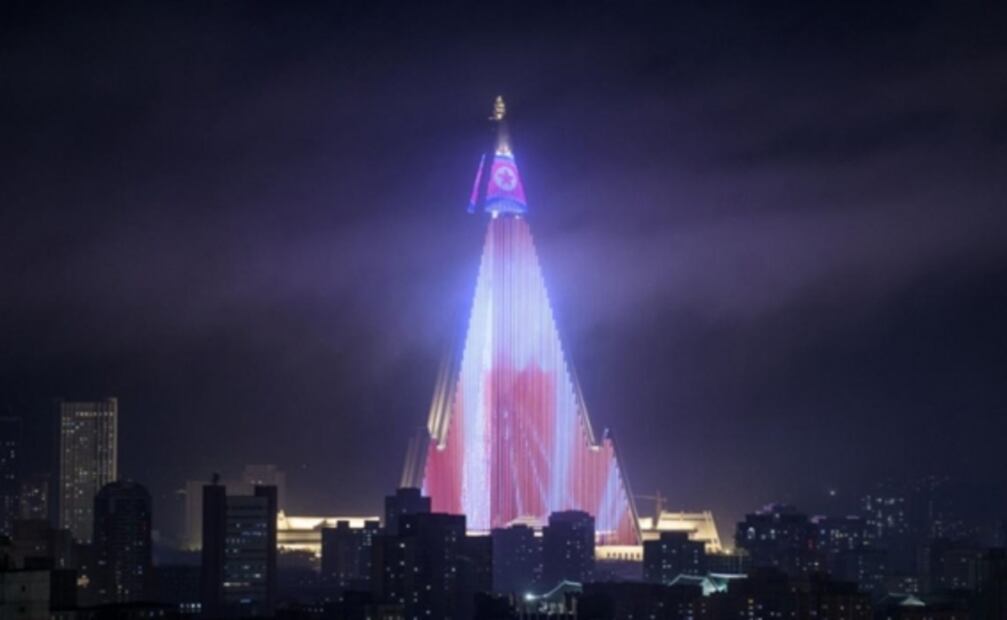 Así es el "hotel maldito" en Corea del Norte 