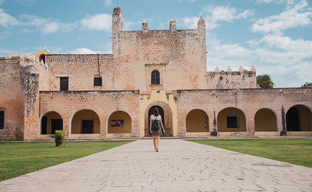Convento de San Bernardino de Siena, en el Pueblo Mágico de Valladolid.  / Foto: Sefotur Yucatán 