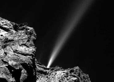 Sonda Rosetta detecta oxígeno en el cometa 67P