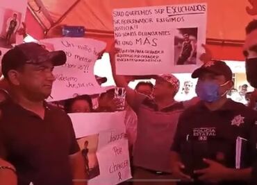 Familia de Alexander rechaza a policías de Acatlán; piden a la Guardia Nacional