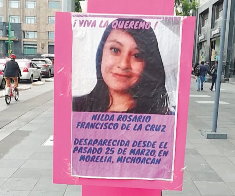 Sin resolver. Nilda Rosario, de 23 años, estudiaba veterinaria y desapareció en Morelia en 2019. ESPECIAL