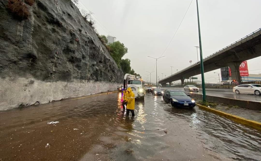 Protección Civil de Tlalnepantla ubica 13 puntos de riesgo por inundaciones y deslaves. Foto: Especial