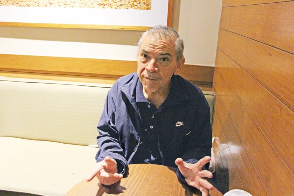 Alves, de 67 años, tuvo que salir de Venezuela debido a la crisis que enfrenta el país por desabasto de alimentos y medicamentos (MARILUZ ROLDÁN. EL UNIVERSAL)